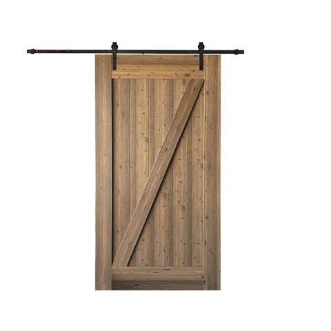 Wooden Vertical Reclaimed Barn Door, 36" x 84" Cover
