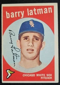 1959 Topps #477 Barry Latman Chicago White Sox RC - EX - Picture 1 of 2