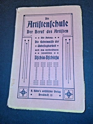 1914c buch heft DIE ARTISTENSCHULE der BERUF DES ARTISTEN circus cirque circo - Bild 1 von 4