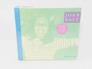 Joan Baez - Baptism Remastered, Vanguard 2003 26 Track 2-CD Set, New, Sealed - Imagen 1 de 4