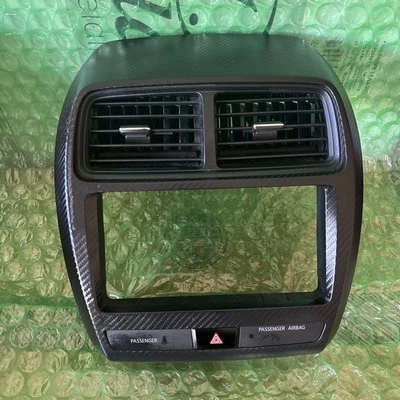 🚘✅ 2018–2019 ОБОДОК РАДИО ЦЕНТРАЛЬНОЙ ПРИБОРНОЙ ПАНЕЛИ MITSUBISHI OUTLANDER SPORT из углеродного волокна - Изображение 1 из 4