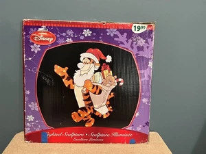 Vintage Disney Navidad Iluminado Escultura 36" Tigger Exterior Interior - Imagen 1 de 2