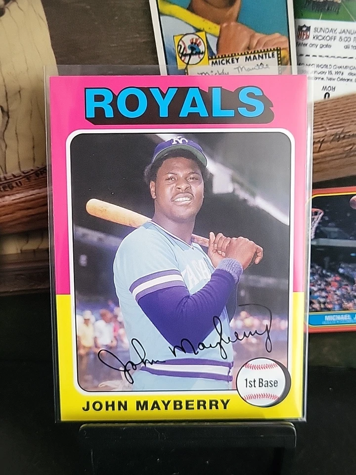 2013 Topps Archives John Mayberry  SP #201 Kansas City Royals 🔥 - Image 1 of 4