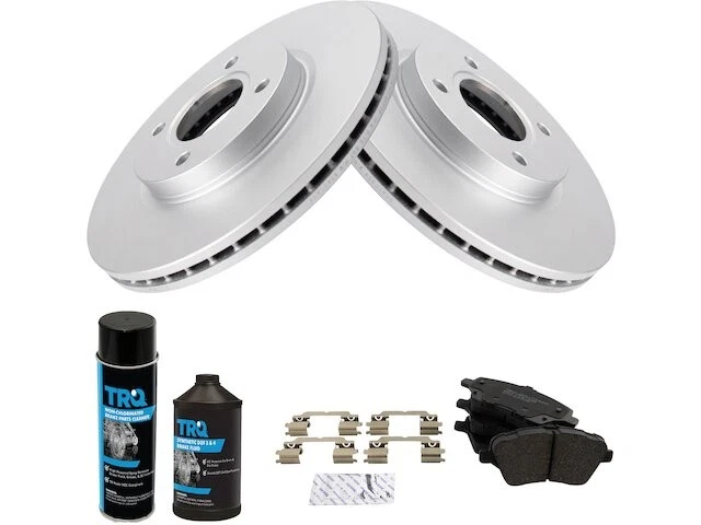 Комплект переднего тормоза и ротора для Ford Fiesta 2015 2016 2017 YC663TC 2014-2018 годов выпуска - Изображение 1 из 1