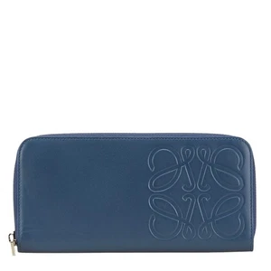 LOEWE anagram Zip Around Purse Women 【Used】 - Picture 1 of 8
