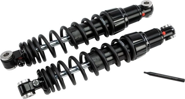 HardDrive Bazooka Adjustable Shocks Heavy Duty 14" Black Harley Dyna Glide Foto 1 de 1