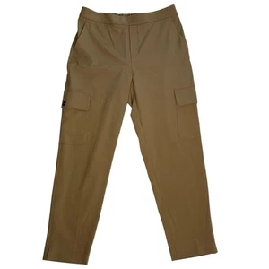 Banana Republic Hayden Cargo Pants Women’s Size 10 Khaki Tan Trousers Straight - Picture 1 of 7