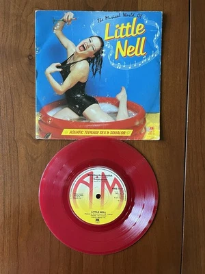 Little Nell The Musical World of Little Nell Red 45 RPM Record w/ Picture Cover - Image 1 of 2