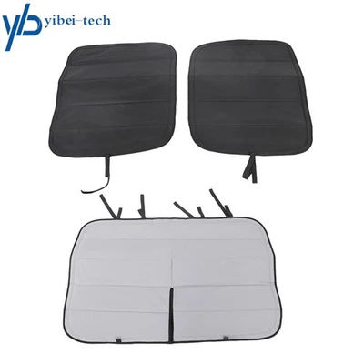 Rear Door & Door Window Cover Set For Ford Transit 2015 2016-2022Van Water Roof - Image 1 of 4