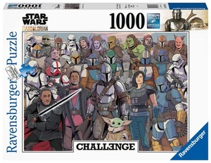 Ravensburger Star Wars The Mandalorian Challenge 1000 Piece Jigsaw Puzzle for Ad - Picture 1 of 3