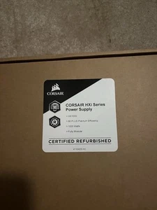CORSAIR HXi1000i 1000W 80 PLUS Platinum Power Supply - Afbeelding 1 van 3