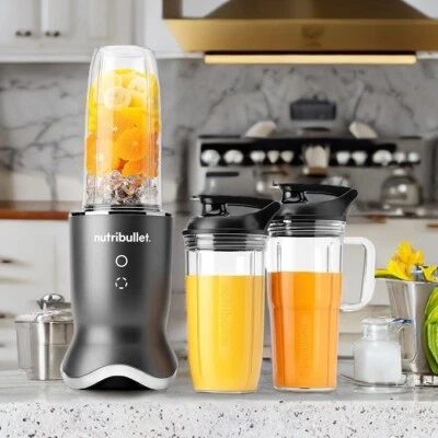 Licuadora Ultra Personal Nutribullet NB50500, 32 oz, Gris Foto 1 de 3
