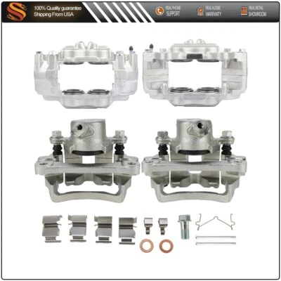 Juego completo de pinzas de freno delanteras traseras Toyota FJ Cruiser 03-09 2007-2014 4Runner Foto 1 de 4