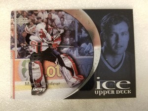 Martin Brodeur 1997-98 Upper Deck Ice #7 NM-M