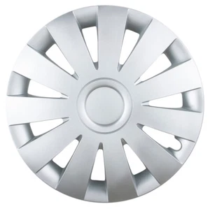 Cubierta de rueda 4x14" para Seat Arosa - plata 14" - Imagen 1 de 3