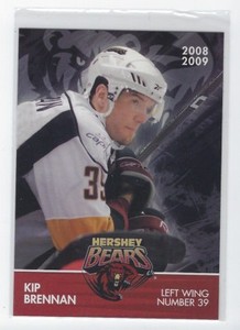2008-09 Hershey Bears (AHL) Kip Brennan