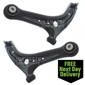 Ford Fiesta Mk7 2008-2018 Front Lower Wishbone Control Arms 1 Pair Left & Right - Picture 1 of 24
