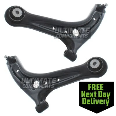 Ford Fiesta Mk7 2008-2018 Front Lower Wishbone Control Arms 1 Pair Left & Right - Image 1 of 4