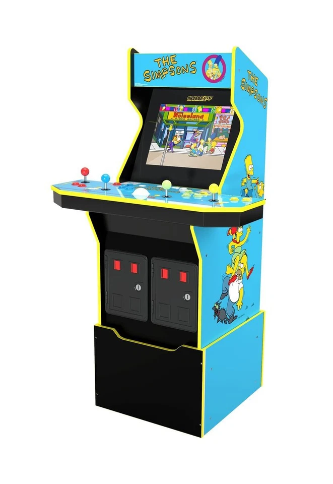 Arcade1up The Simpsons 4-Player Video Arcade Machine
