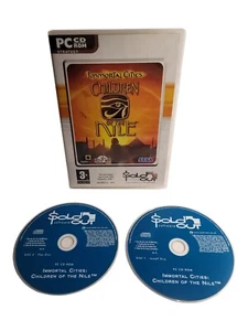 Immortal Cities Children of the Nile PC, 2004 CD-ROM Egypt City Builder Strategy - Picture 1 of 9