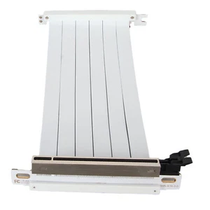 PCIE 3.0 X16 Riser Cable 180 ° High Speed Flexible Dual Reverse Connector GP  - Picture 1 of 23
