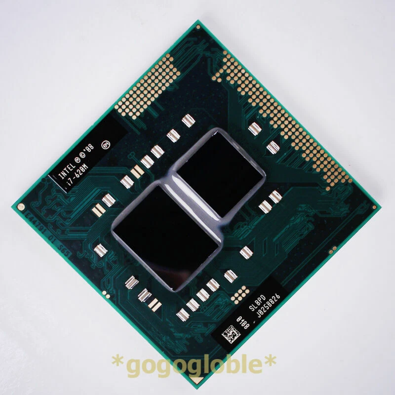 Intel Core i7-620M 2.66 GHz 4M Dual Core Laptop Processor CPU SLBTQ Socket G1 - Image 1 of 1