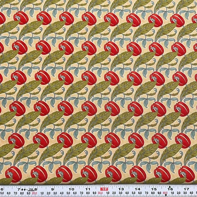 Voysey 2018 The Gordon 1897 Moda Fabrics Beige Cotton Fabric by the HALF YARD - Image 1 of 2