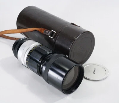 300MM 300/4.5 NIKON NIKKOR, NON-AI, WITH CAPS AND CASE/222767 - Image 1 of 2