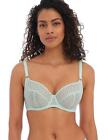 Freya Starlight 5201 Underwired Non Padded Side Support Bra  Pure Water D-G Cups