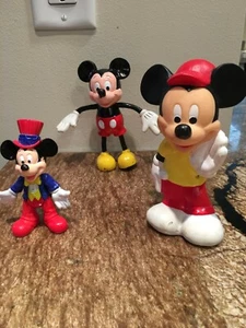 Disney Mickey Mouse Assorted Toys Disney Applause Playskool - Picture 1 of 7