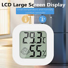 Lcd Digital Temperature Humidity Meter Thermometer For Office Garden Cellar Room