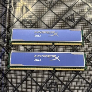 4GB (2x2GB) DDR3-1600 HyperX Blu. gaming memory KHX1600C9D3B1k2/4GX - Picture 1 of 4