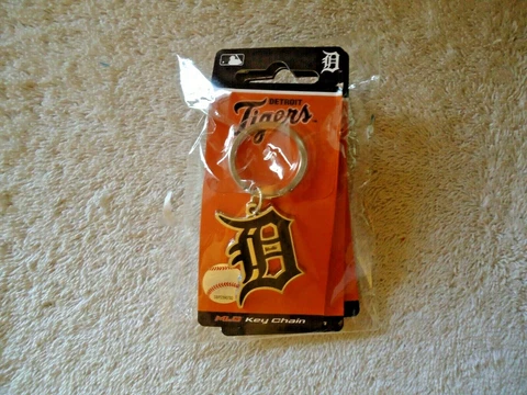 Hillman  # 711250 " NIP " 3 In Pack MLB Detroit Tigers Key Chains " GREAT ITEMS Cover