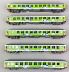 LS Models for Marklin HO AC LS46034AC SET OF 5 PASSENGER CARS ALPEN-SYLT-EXPRESS - Picture 1 of 5