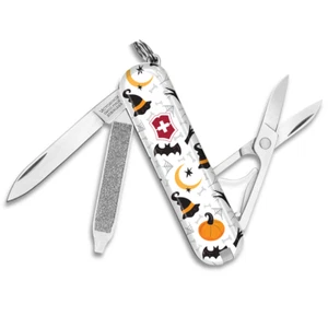 Victorinox swiss army Classic SD Bats witch Halloween Limited edition o 50 Knife - Picture 1 of 1