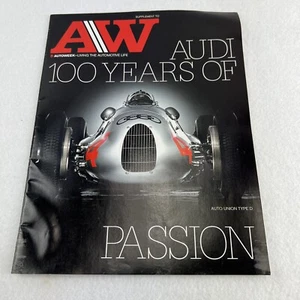 AutoWeek Magazine Supplement AUDI 100 Years of Passion - Imagen 1 de 6