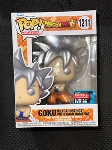 Funko Pop! DBS Goku Ultra instinct with Kamehameha #1211 Chalice Exclusive - Picture 1 of 6