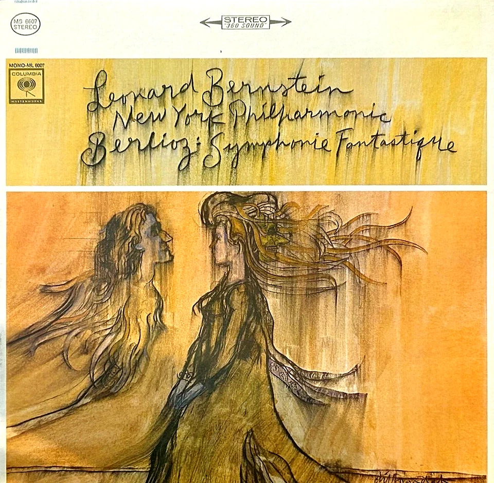 BERLIOZ "SYMPHONIE FANTASTIQUE" (BERNSTEIN/NEW YORK) PREMIUM USED LP (NM/EX) - Image 1 of 1