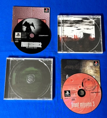 PS1 Front Mission 2 & 3 Lot COMPLETE Japan Sony Playstation Import US Seller - Image 1 of 4
