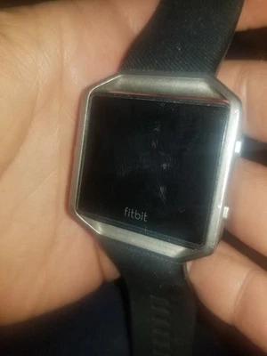Fitbit Blaze Smart Fitness Watch Large Black Watchband NO Charger - Image 1 of 4