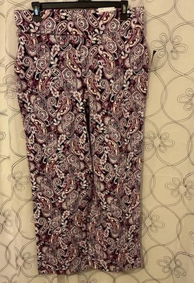 Estrella de mar Lands’ End para mujer tiro medio pierna recta más profundo azul marino cachemira S/P Foto 1 de 4