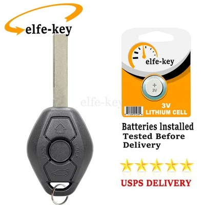 for 2004 2005 BMW 525i 530i 545i 645Ci EWS Keyless Remote Car Key Fob 3B LX8 FZV - Image 1 of 4