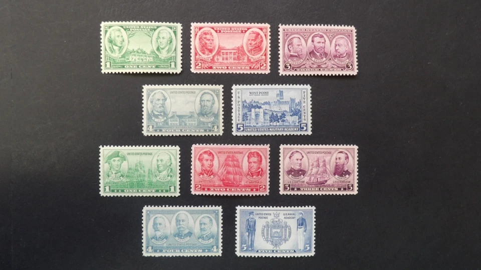 1936 #785-794 Army/Navy Issues MNH OG VF  #3 - Image 1 of 1
