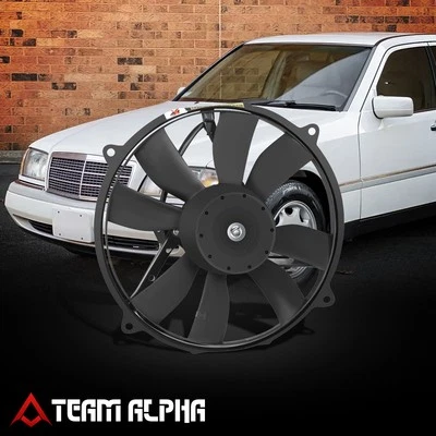 Fits 1994-2003 Mercedes-Benz CLK/C-Class Radiator Fan Assembly Factory Style - Image 1 of 4