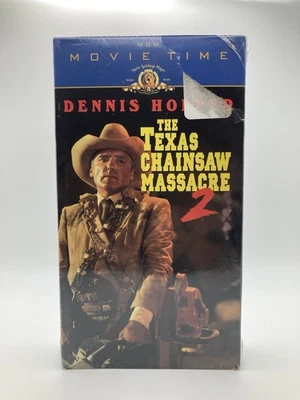 The Texas Chain Saw Massacre 2 MGM Movie Time VHS New And Sealed - Image 1 of 4