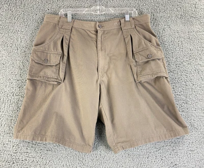 Dickies Cargo Pocket Shorts Mens Size 38 Khaki Brown 10" Casual Baggy Outdoor - Image 1 of 4