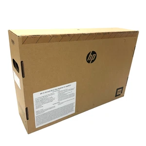 NEW! HP 21.45" All-In-One Desktop 8GB, 256GB SSD, Intel i3-N300 (22-DG0007c)-BLK - Picture 1 of 3