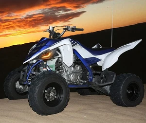 LED Headlights for Yamaha Raptor YFZ 450 450R 250 350 YFM700 DRL Turning Lamp - Picture 1 of 10
