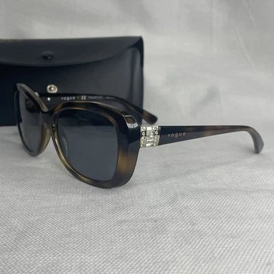 Vogue Polarized Cat Eye Sunglasses Jewel & Tortoise VO2943-SB W656/T5 55-17-135 - Image 1 of 4