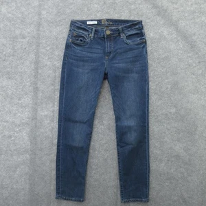 Kut from the Kloth Jeans Womens 2 Blue Katy Ankle Straight Stretch KP0594MC1R - Picture 1 of 14